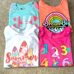Summer girls 4T tank top bundle